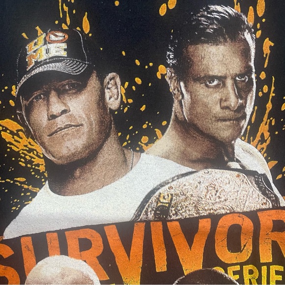 2013 WWE Survivor Series PPV Event Promo Graphic T-Shirt Size Medium Wrestling - Picture 5 of 16